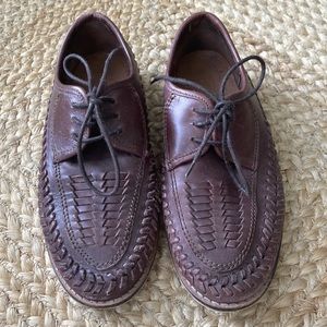 Zara Boys Leather Dress Shoes